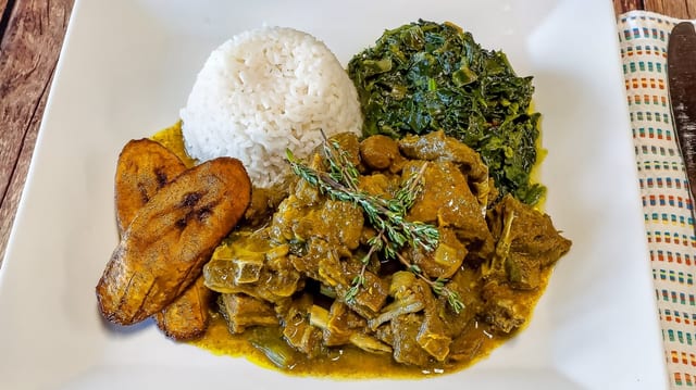 Curry Goat.