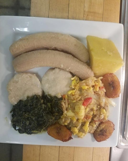 Callaloo & Saltfish.
