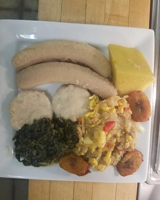 Callaloo & Saltfish.